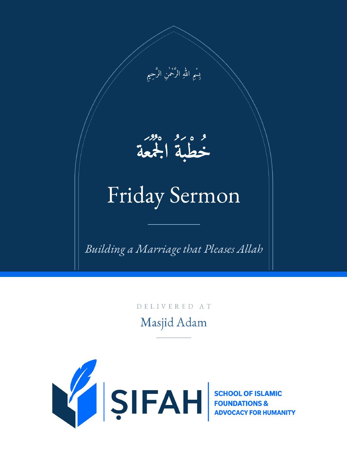 Khutbah cover