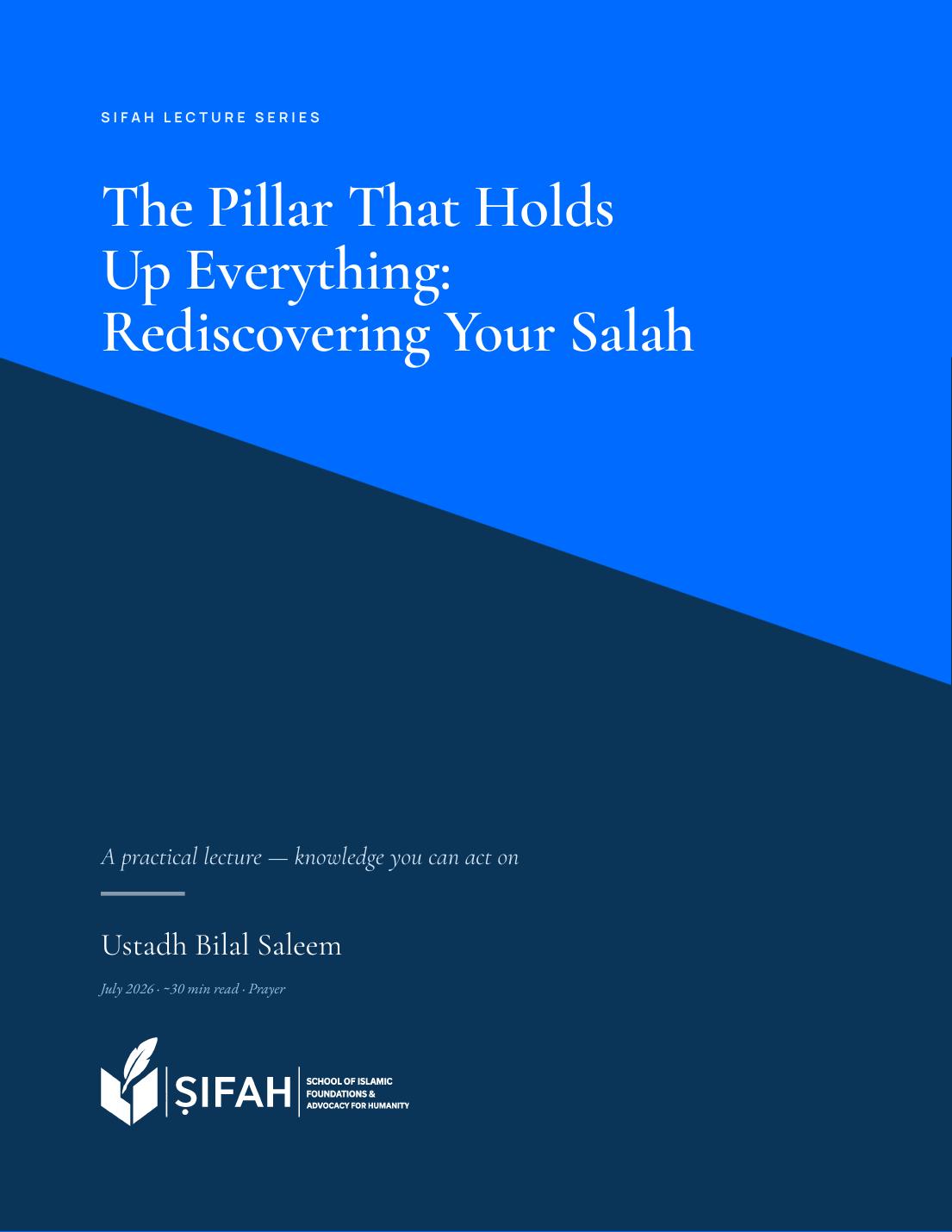 Lecture cover