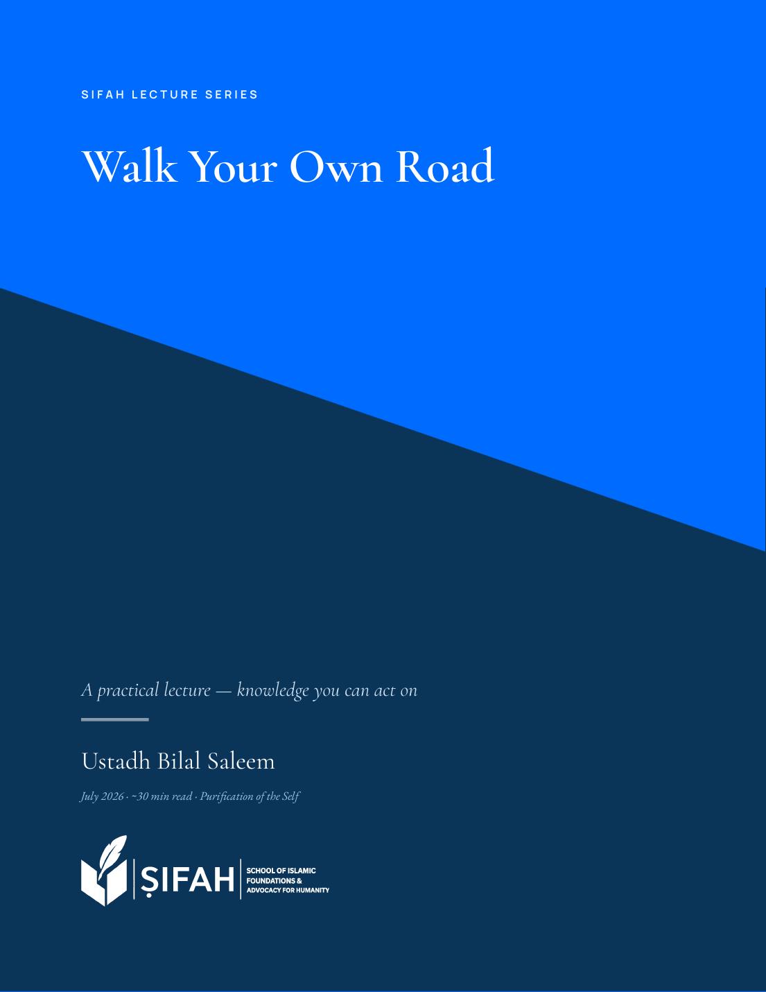 Lecture cover