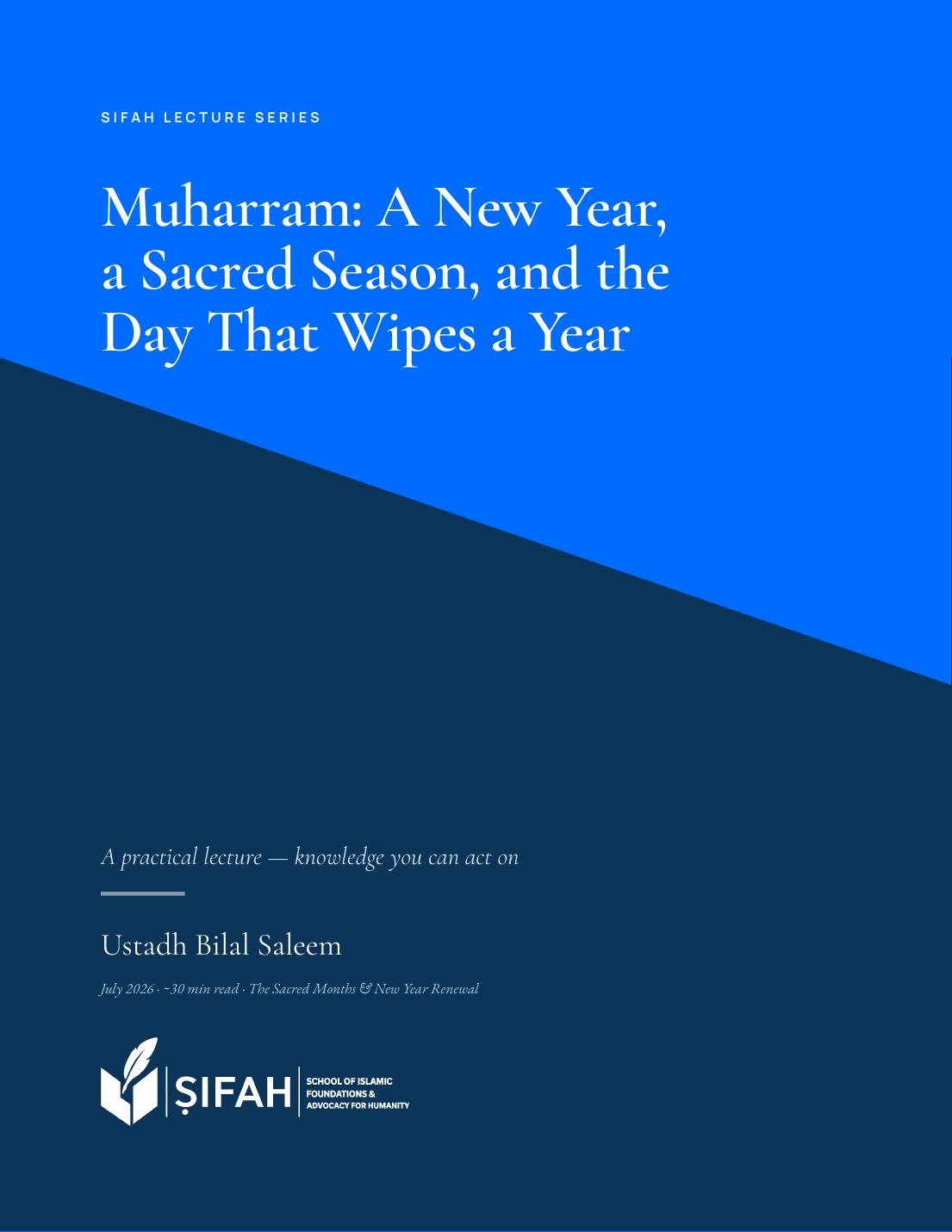 Lecture cover