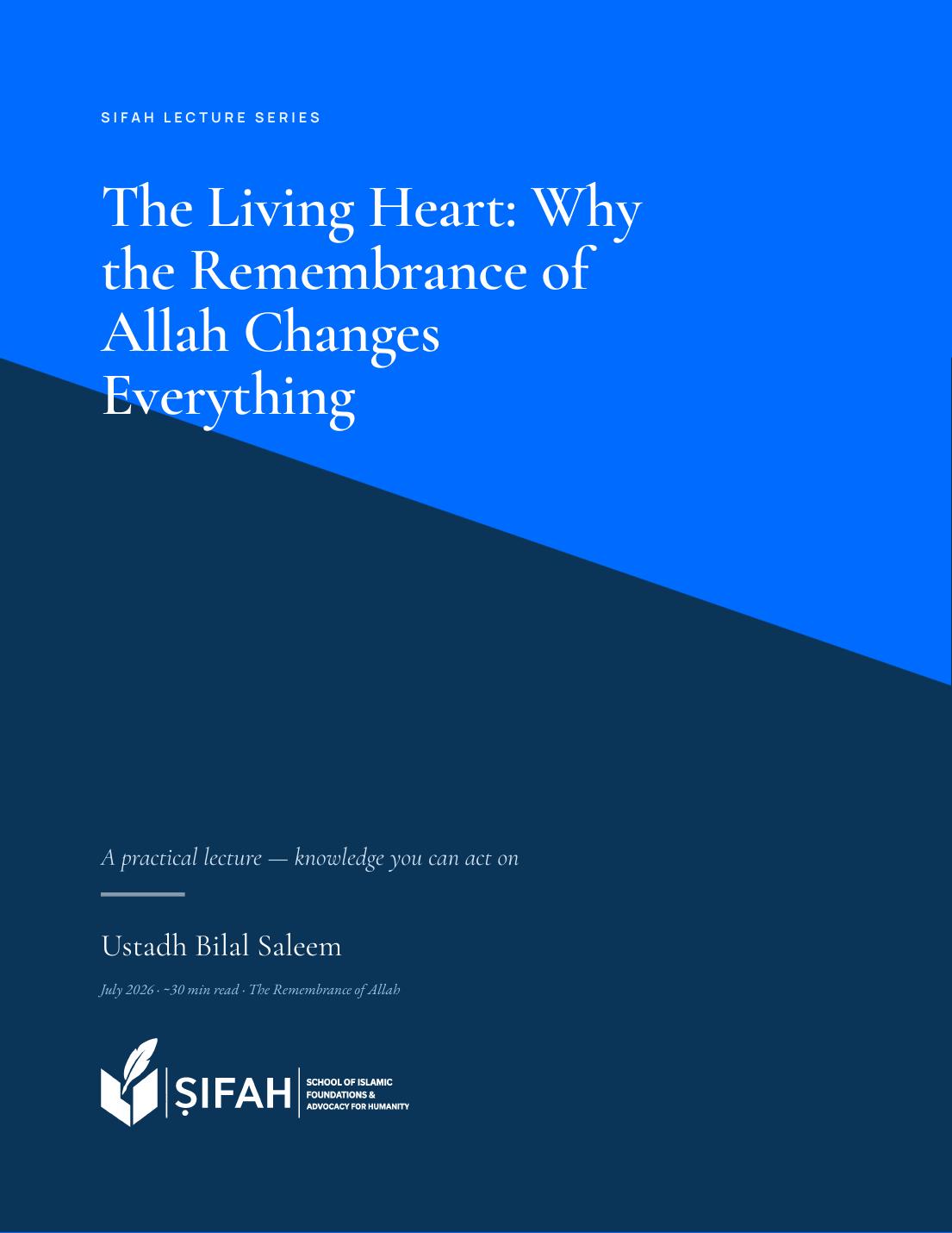 Lecture cover