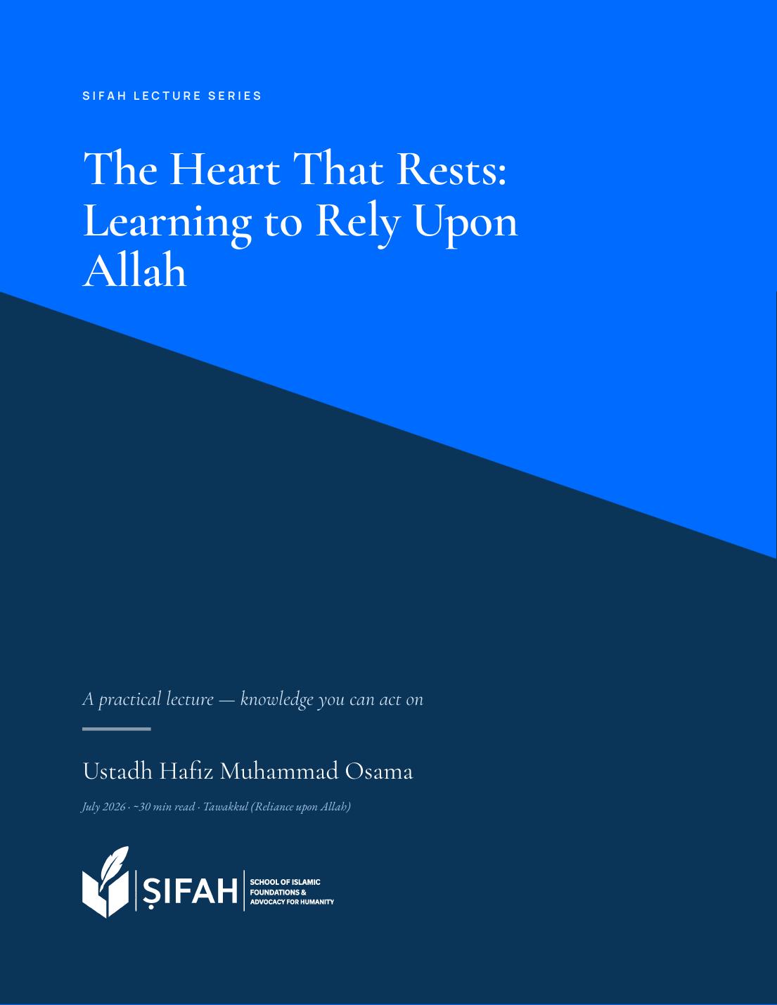 Lecture cover