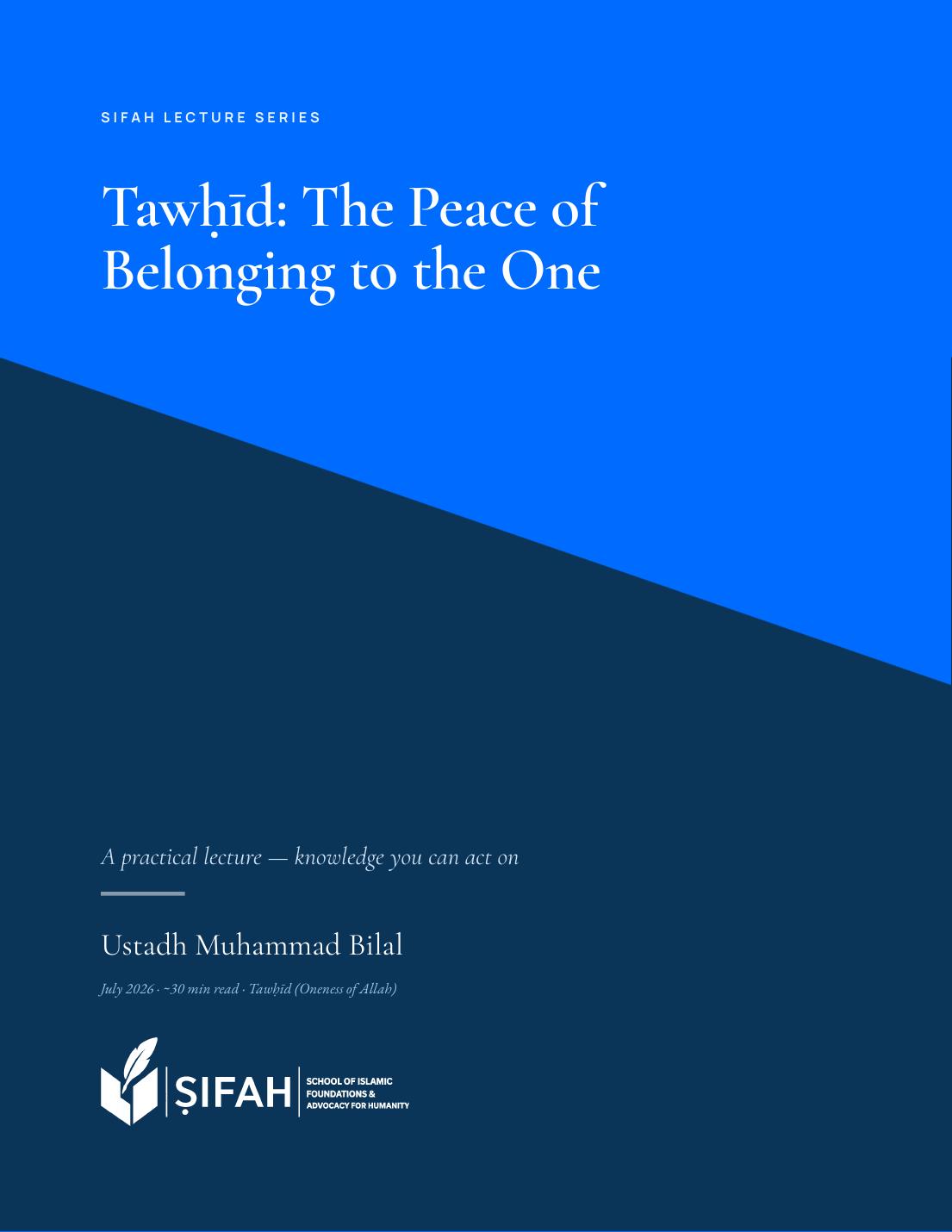 Lecture cover